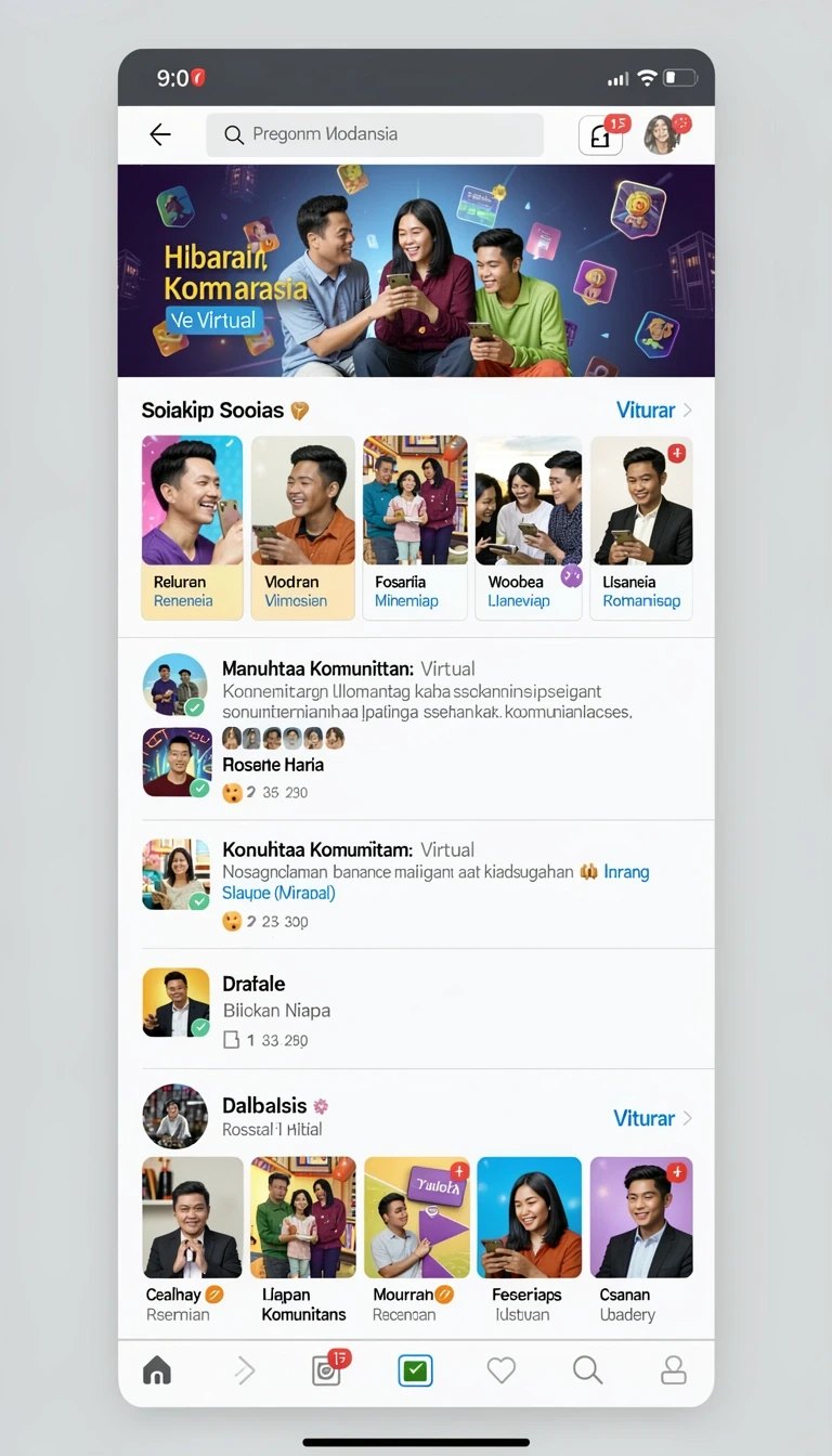 Cuplikan layar menu unduhan ledak188 untuk perangkat Android